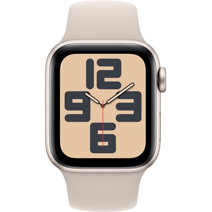 Apple Watch SE 2 40mm Starlight Aluminum Case with Starlight Sport Band- Фото 2