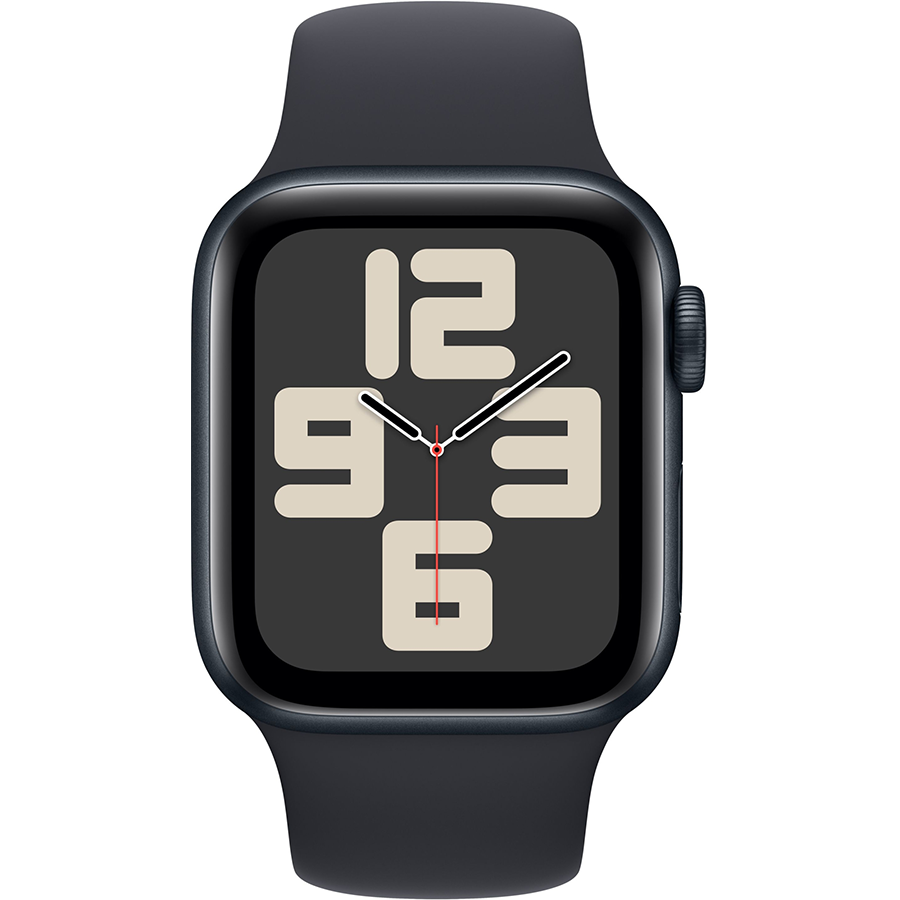 Apple Watch SE 2 44mm Midnight Aluminum Case with Midnight Sport Band- Фото 2