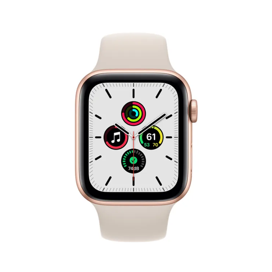 Apple Watch SE 40mm Gold with Starlight Sport Band- Фото 2