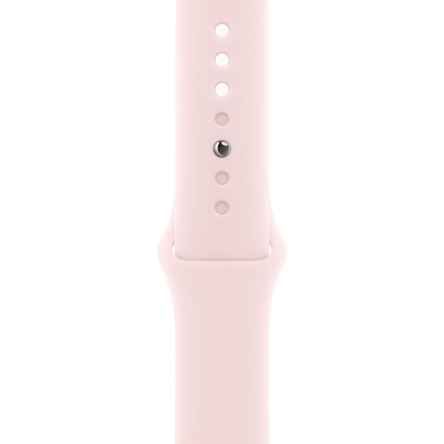 Apple Watch Series 9 41mm Pink Aluminum Case with Light Pink Sport Band- Фото 4
