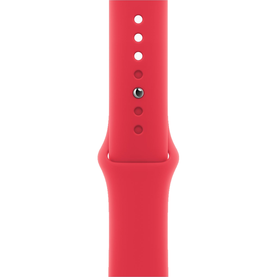 Apple Watch Series 9 45mm (PRODUCT)RED Aluminum Case with Red Sport Band- Фото 4