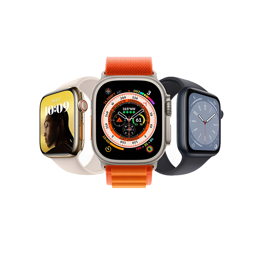 Apple Watch Ultra 49mm GPS + LTE Titanium Case with Yellow Ocean Band- Фото 4