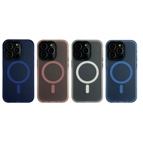 Чохол Frosted Case for iPhone 13 Pro with MagSafe Pink- Фото 2