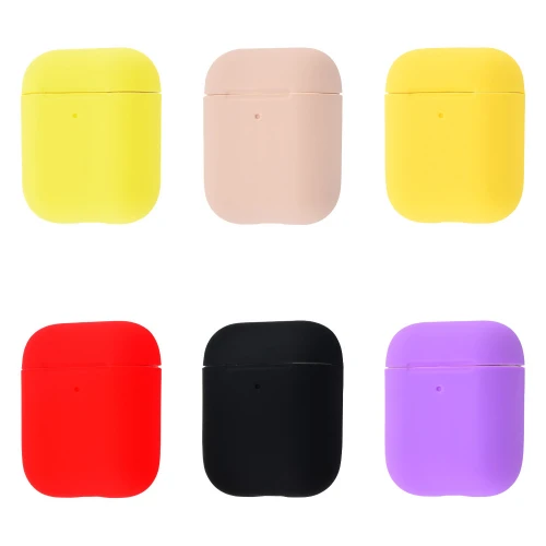 Чохол Silicone Protection for AirPods 2 Purple- Фото 2