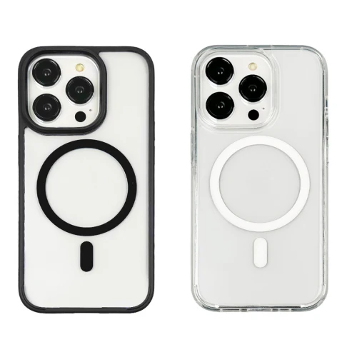 Чохол Spigen NEO Hybrid Crystal for iPhone 13 Pro with MagSafe Transparent- Фото 2