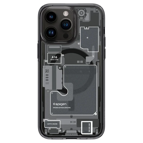 Чохол Spigen Zero One for iPhone 14 Pro with MagSafe Transparent- Фото 2